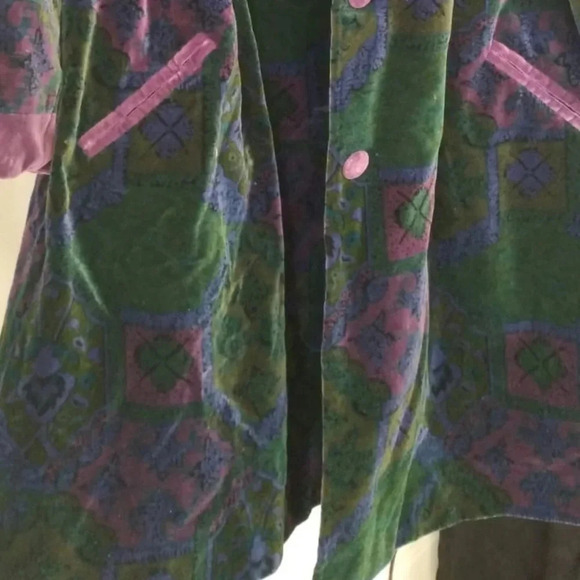 Vintage Little Nugget velvet coat size 6 Yo - Picture 2 of 10